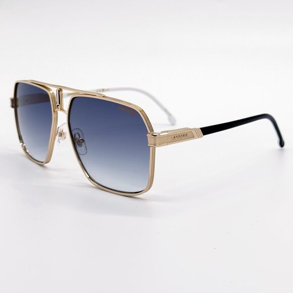 NEW CARRERA SUNGLASSES, CARRERA UNISEX GOLD/BLUE 1055/S J5G08 - Picture 3 of 10